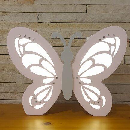 Luminria de mesa borboleta com strass - RH