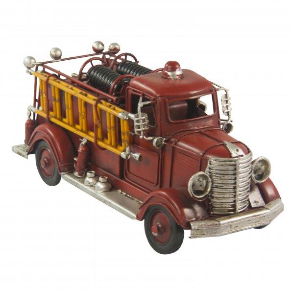 Carro de bombeiro vermelho 23cm Avalon