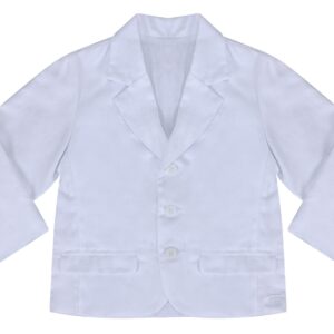Blazer avulso branco P Barbara Kids 2413