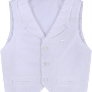i18 Colete avulso branco P Barbara Kids 2502