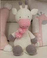 Amigurumi girafa tons terrosos P Qmama