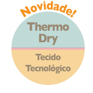 Kit body/calça thermo dry branco RN 1460 Dedeka