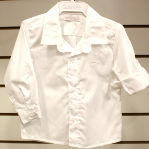 Camisa avulsa ml basic branca P Barbara Kids