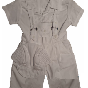Conjunto batizado pimpão com boné P 2103