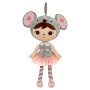 Boneca Metoo doll jimbao ratinha 33cm bup baby
