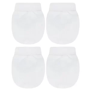 Luva de suedine 2 pares branca by tilly RN 13118