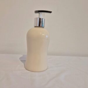 Saboneteira liquida veneza creme válvula prata