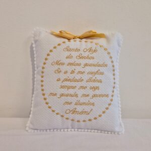 Almofada oração Santo Anjo AC Baby