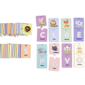 Alfabeto ilustrado escreva e apague 6047 Babebi