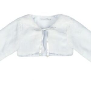 Bolero pelo branco unica G Barbara Kids
