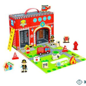 Caixa divertida - Bombeiros - Maçã Tooky Toy