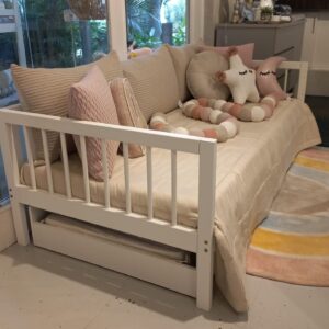 CAMA DE SOLTEIRO SLEEPER LACA BRANCA