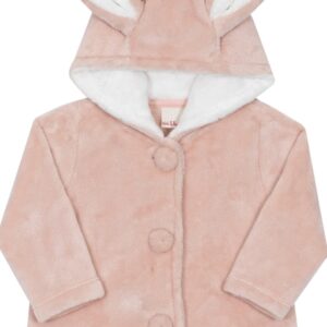 Casaco feminino pelo rosa G Nini Bambini