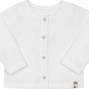 Casaco feminino tricot branco M Nini Bambini