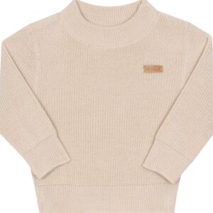 Casaco tricot bege M Nini Bambini