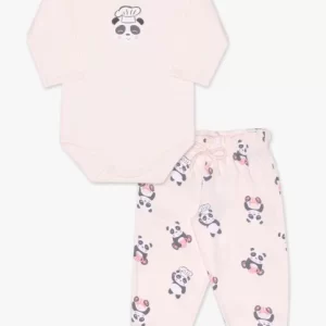Conj body calça modal panda rs M 24596 Dedeka