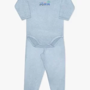 Conjunto melange body/calça trem az RN Dedeka