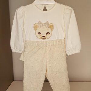 Conjunto pagão family story femin creme 3m Grow Up