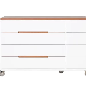 Cômoda CRESCER com 7 gavetas branca