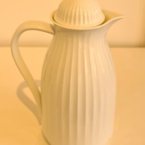 Garrafa térmica 1L vintage branca Modali