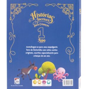 Livro Histórias Incríveis para Crianças 1 Ano