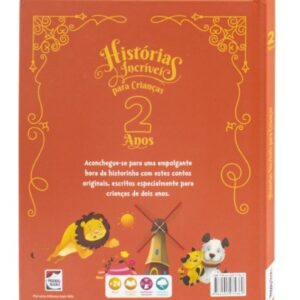 Livro Histórias Incríveis para Crianças 2 Anos