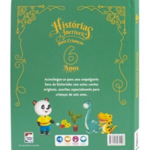 Livro Histórias Incríveis para Crianças 6 Anos