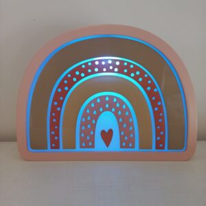 Luminária RGB Arco-Íris c/bateria recarregável -RH
