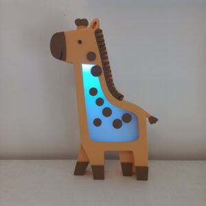 Luminária de mesa Girafa 4 patas com fio - RH