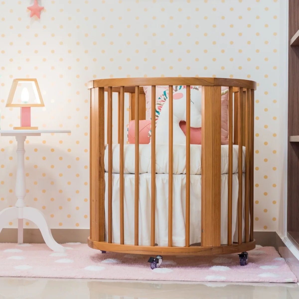 Berço Evolutivo Crescer 4 em 1 Sleeper em Madeira Maciça Jequitibá na Baby Dreams em Curitiba