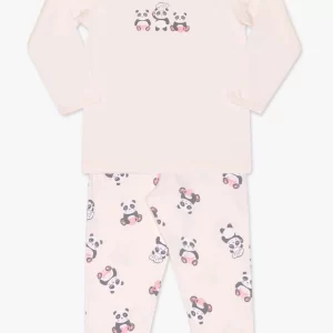 Pijama modal panda rosa T1 24682 Dedeka