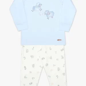 Pijama suedine animais azul T2 24711 Dedeka