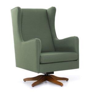 Poltrona Fox balanço+ giro madeira tecido C