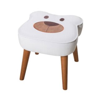 PUFE URSO PÉS MADEIRA TEC A
