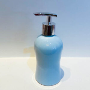 Saboneteira liquida veneza azul válvula pt RO287