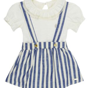 Salopete c/body travel momentes creme 12m Grow Up