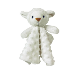 Naninha 30x30cm ovelha branca laço