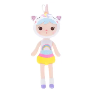 Boneca Metoo doll jimbao unicórnio 33cm bup baby