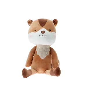 Pelucia Metoo Esquilo bege 21,6cm bup baby