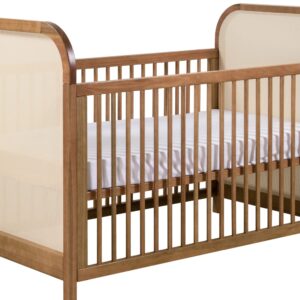 Berço Trama 2x1 em Madeira Jequitibá