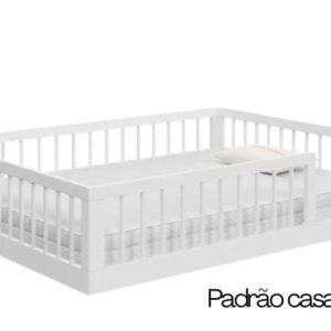 Cama Montessoriana CASAL cor Neve