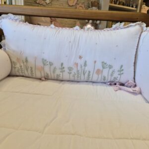 Kit berço Elaborado Jardim 6 peças - Qmama