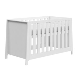 Berço 2x1 Clean acabamento Branco
