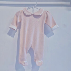 Macacão Luli bordado Corações PP Poupon