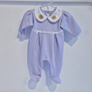 Macacão bordado Ursinha PP Poupon