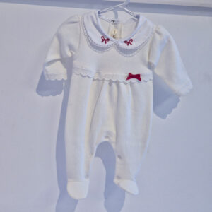 Macacão bordado Lacinhos PP Poupon