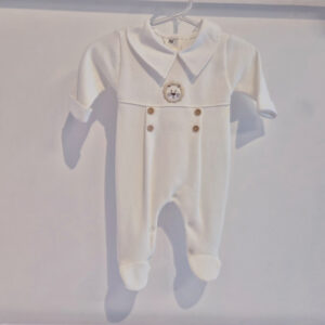 Macacão Leãozinho bordado no peito PP Poupon