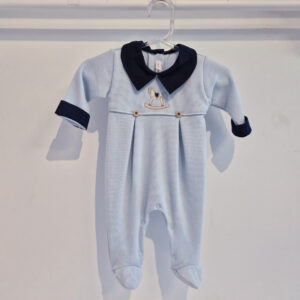 Macacão Cavalinho arco-iris bordado PP Poupon