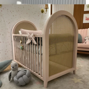 Berço Luna Plus – Laca Rosa