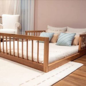 Cama Montessoriana Ninho Casal Madeira Jequitibá